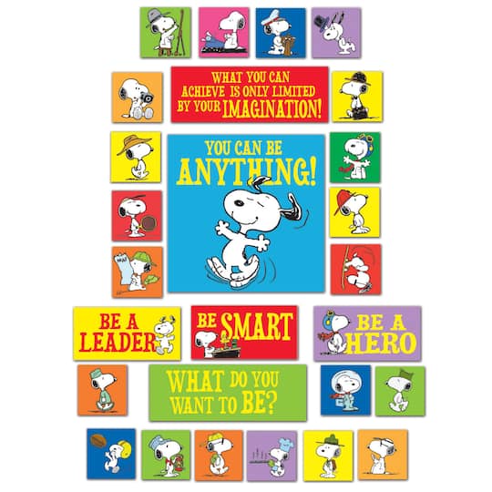 Peanuts&#xAE; You Can Be Anything Bulletin Board Set